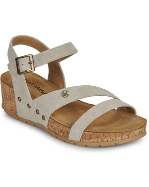 Chattawak Wedge Sandals Balis - Metallic