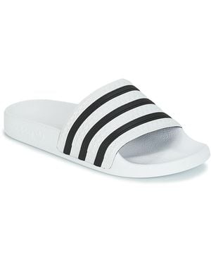 adidas Adilette Sport Slide,white/black,7 D(m) Us