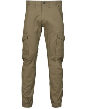 Jack & Jones Cargo Trousers Jpstpaul Jjflake Ana - Green