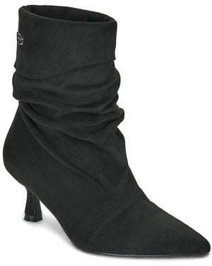 Les Petites Bombes Low Ankle Boots Pauliana - Black