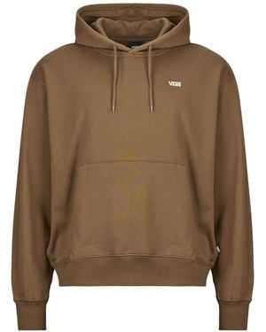 Vans Hoodies Left Chest Pullover - Brown