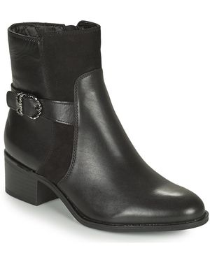 Tamaris Fader Low Ankle Boots - Black