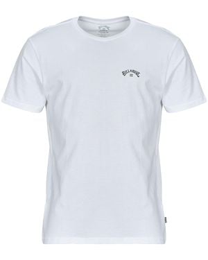 Billabong T Shirt Arch Wave Ss - White