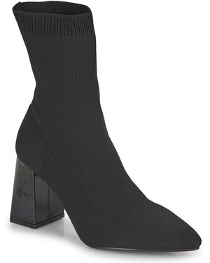 Moony Mood Low Ankle Boots New04 - Black