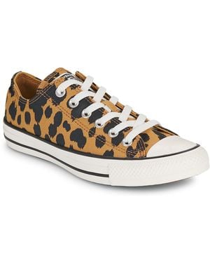 Converse Shoes (trainers) Chuck Taylor All Star Cow Print - Metallic