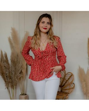 Celeste Blouse Rossignol - Red