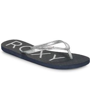 Roxy Viva Sparkle Flip Flops / Sandals (shoes) - Blue