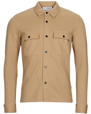 SELECTED Slhjackie Sweat Jacket Jacket - Natural