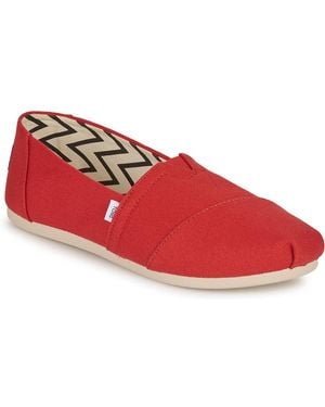 TOMS Espadrilles / Casual Shoes Alpargata - Red