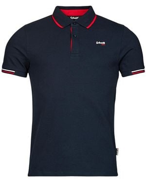 Schott Nyc Devon Polo Shirt - Blue