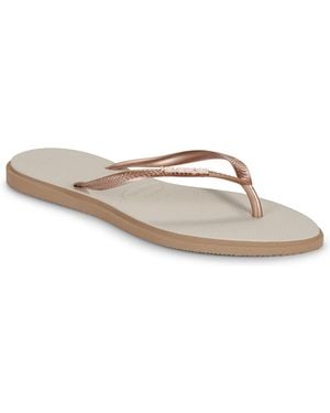Havaianas Flip Flops / Sandals (shoes) Slim Point - White