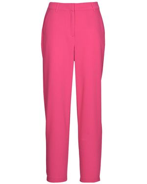Vero Moda Straight Trousers Vmzelda H/w Straight Pant Exp Noos - Pink