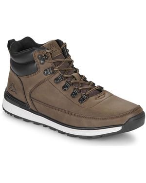 Kappa Shoes (high-top Trainers) Logo Monsi Mid - Brown