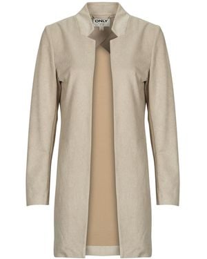 ONLY Jacket Onlsoho-mavi Life Faux S Coatigan - Natural