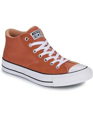 Converse Shoes (high-top Trainers) Chuck Taylor All Star Malden Street Canvas Suede - Grey