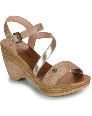 Chattawak Wedge Sandals Maelle - Brown