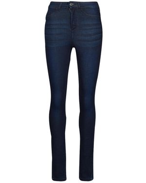 Noisy May Nmcallie V1241db Skinny Jeans - Blue