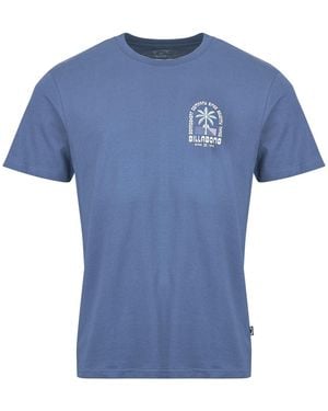 Billabong T Shirt Portal Premium Ss - Blue
