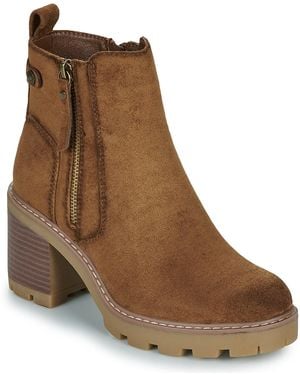 Refresh Low Ankle Boots 173031-camel - Brown