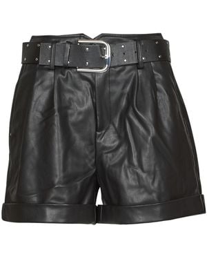 Morgan Shinga Shorts - Black