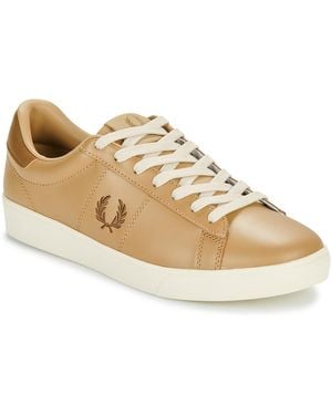 Fred Perry Shoes (trainers) B4334 Spencer Leather - Natural