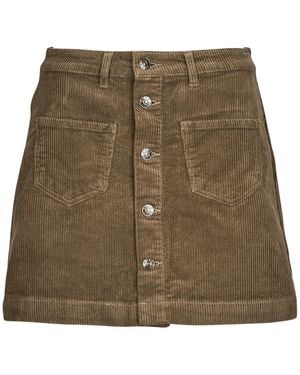 ONLY Short Skirts Onlamazing Hw Cord Skirt Pnt - Natural