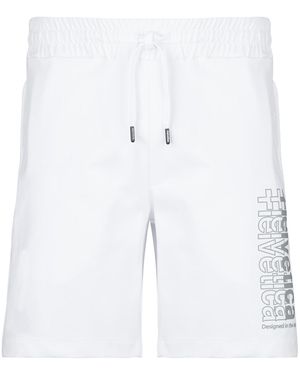 Helvetica Shorts Oakland - White