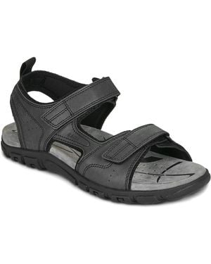 Geox Sandals Uomo Sandal Strada - Black