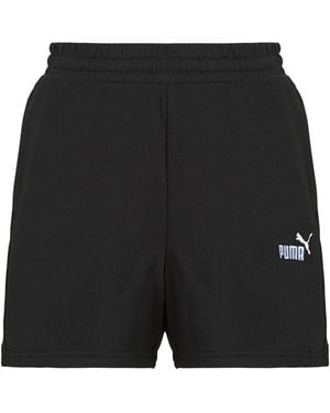 PUMA Shorts Ess Small No. 1 Logo 5' High-waist Shorts Tr - Black