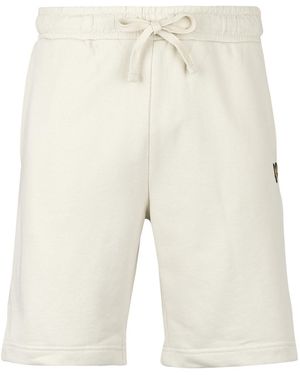 Lyle & Scott Shorts Plain Sweatshort - Natural