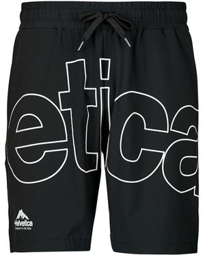 Helvetica Shorts Attlas - Black
