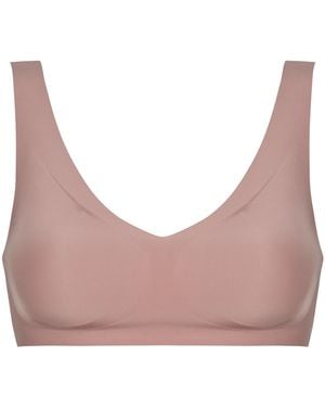 Sloggi Triangle Bras And Bralettes Zero Feel 2.0 Bralette - Pink