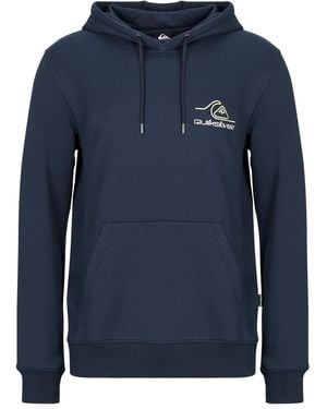 Quiksilver Sweatshirt Light Waves Hoodie - Blue