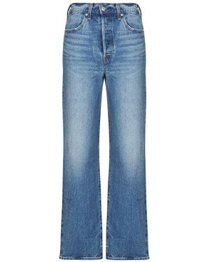 Levi's Jeans Ribcage Straight Ankle - Blue