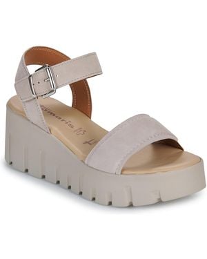 Tamaris Wedge Sandals 28712-378 - Grey
