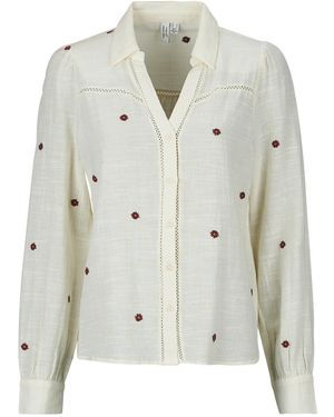 Vero Moda Blouse Vmjillian Ls Shirt - Grey