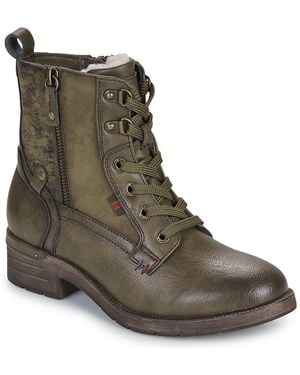 Mustang Mid Boots Gelja - Green