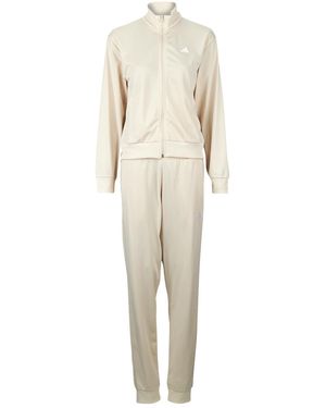 adidas Tracksuits Essentials Feel Cosy Track Suit - Natural
