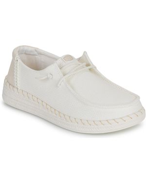 HEYDUDE Slip-ons (shoes) Wendy Espadrille Woven White