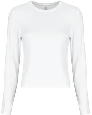 ONLY Jumper Onlbamboo L/s O-neck Top - White