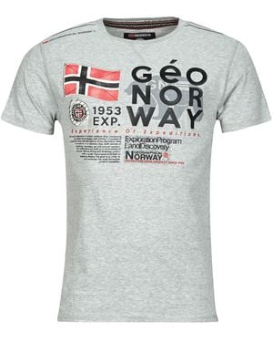GEOGRAPHICAL NORWAY T Shirt Jivy - Grey