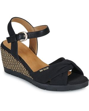 Tom Tailor Wedge Sandals Isabel - Black