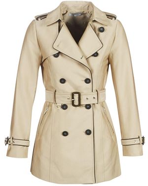 Morgan Gala Women's Trench Coat In Beige - Natural
