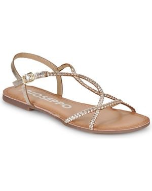 Gioseppo Flat Sandals Nioaque - Metallic