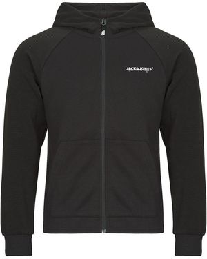 Jack & Jones Hoodies Jjthatcher Sweat - Black
