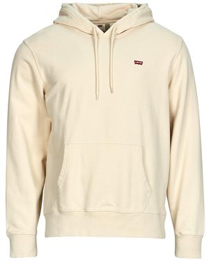 Levi's Sweatshirt The Original Hm Hoodie - Natural