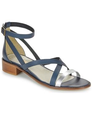 So Size Heeled Sandals Rossi - Blue