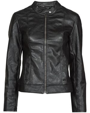 Jdy Leather Jacket Emily - Black