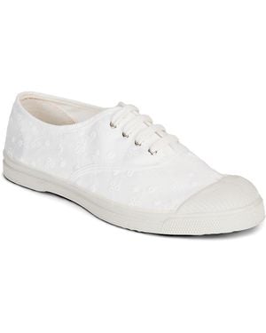 Bensimon Shoes (trainers) Lacet Broderie Femme - White