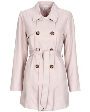 ONLY Trench Coat Onlvalerie - Pink